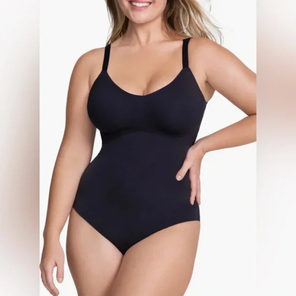 Honeylove Dark Gray One Piece Shapewear Bodysuit